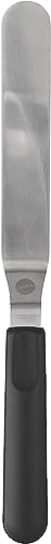 Wilton Icing Spatula - 13-Inch Angled Cake Spatula for Smoothing Frosting on Treats or Spreading Filling Between Cake Layers, Steel