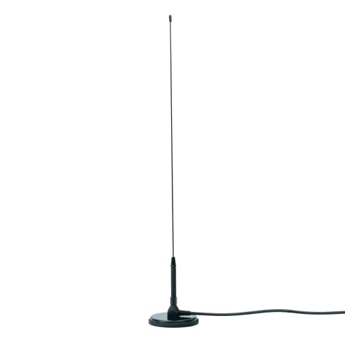 Authentic Genuine Nagoya UT-72G Super Loading Coil 19-Inch Magnetic Mount (Heavy Duty) GMRS (462MHz) Antenna PL-259, Includes Additional SMA Male & Female Adaptors for GMRS Handheld Radios