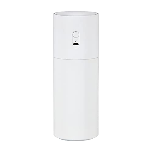 Homedics Portable Humidifier - Small Air Humidifiers for Bedroom, Plants, Office, Travel - Cool Mist Humidifiers, Color-Changing Accent Light, 2 Mist Settings, White