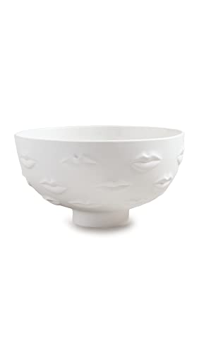 Jonathan Adler Gala Lips Bowl, White, One Size