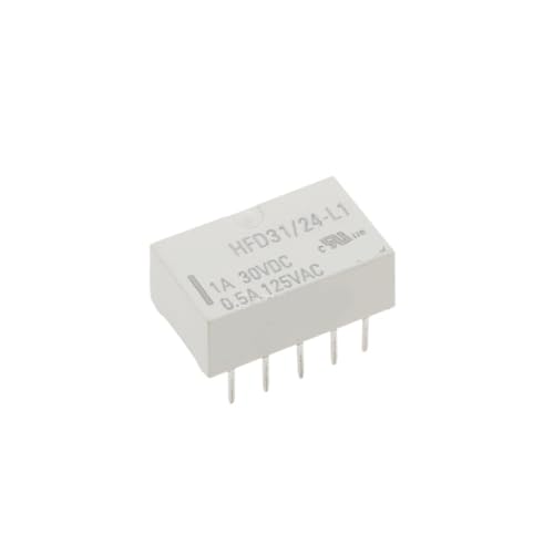 HFD31-12VDC-L1 Relay 1A10 pin HFD31/5 12 24-L1