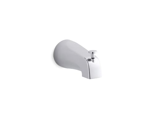 KOHLER K-15136-CP Coralais Diverter Bath Spout, Polished Chrome,0.5'