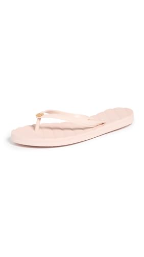 Tory Burch Women's KIRA FLIP FLOP, MEADOWSWEET/GOLD, Pink, 9 Medium US