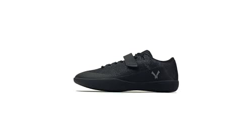 VELAASA Stones | Throwing Shoe | Men and Womens Discus Shoes | Shotput | Track and Field Training | Black | 12 M / 13.5 W