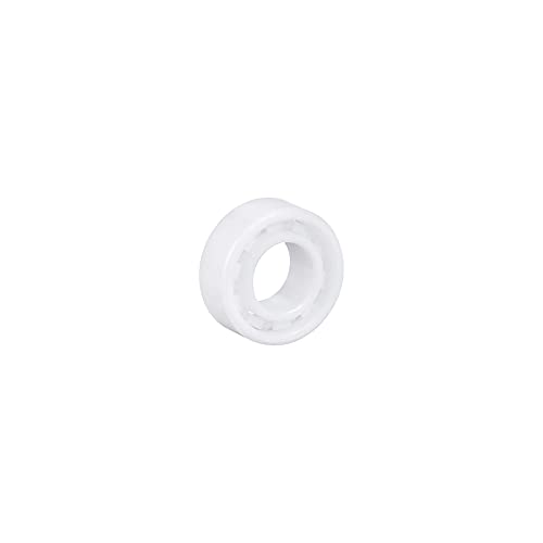 uxcell R188 Full Ceramic Bearings 1/4'x1/2'x3/16' Deep Groove Miniature Ball Bearing Zirconia (ZrO2)