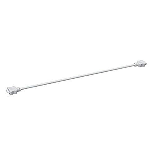Kichler 10573WH Under Cabinet Accessories Interconnect Cable 21in, White Material (Not Painted)
