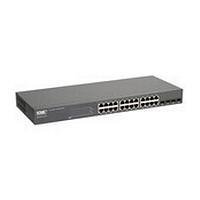SMC Networks SMCGS24C-Smart 10/100/1000Mbps Smart 24 Ports with Jumbo Frame Support Rack Mountable Internal Power Switches