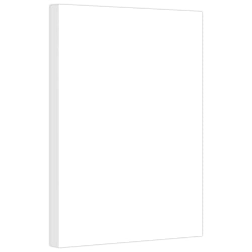White Card Stock Paper, 67lb Cover Medium Weight Cardstock, for Arts & Crafts, Coloring, Announcements, Stationary Printing at School, Office, Home | 8.5 x 11 | 50 Sheets Per Pack