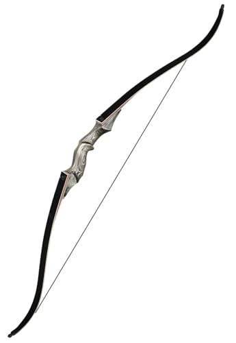 Black Hunter Takedown Recurve Bow Right and Left Handed 60 inch 25-60lb,Hunting Bow for Adults and Teens Beginners to Advanced Outdoor Practice