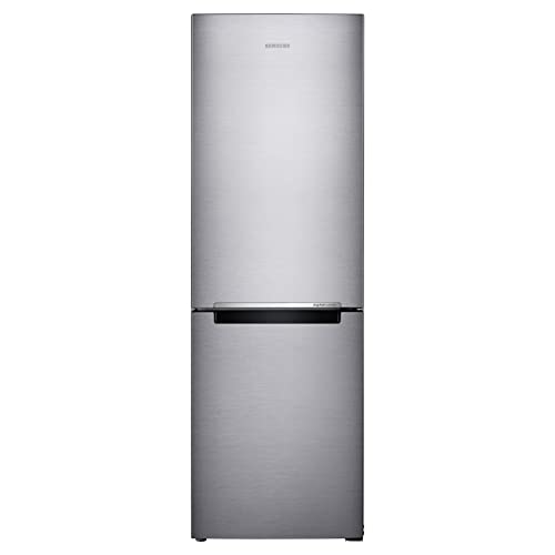 SAMSUNG 11.3 Cu Ft 24' Bottom Freezer Refrigerator, Slim Width for Small Spaces, Even Cooling, LED Lighting, Slide Shelf, RB10FSR4ESR/AA, Fingerprint Resistant Stainless Steel