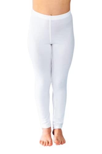 Remedywear Pants for Kids, Eczema and Psoriasis Clothing with Light Weight Tencel and Zinc Fibers - Breathable No Scratch Itch Relief, Youth (12Y, White)