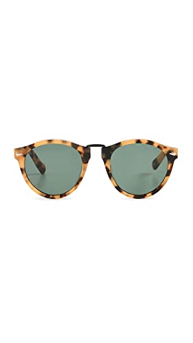 Karen Walker Helter Skelter 22 B Sunglasses, Tort, Brown, Print, One Size