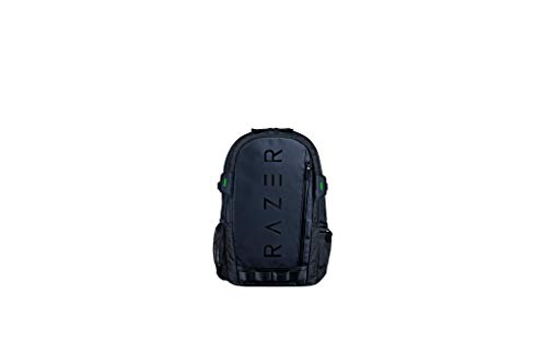 Razer Rogue v3 16' Gaming Laptop Backpack: Travel Carry On Computer Bag - Tear and Water Resistant - Mesh Side Pocket - Fits 16 inch Notebook - Black