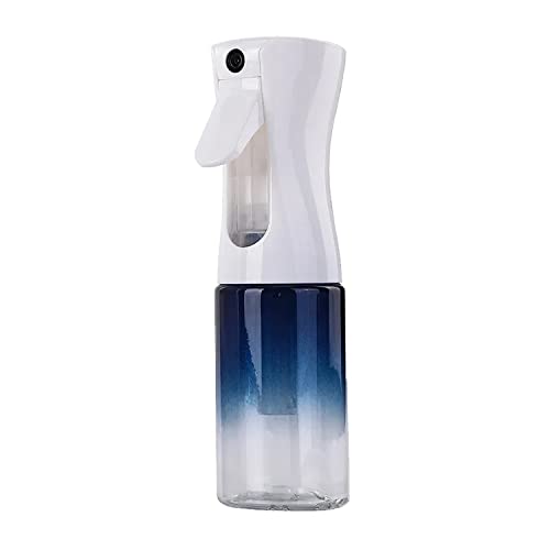 Continuous Water Mister Spray Bottle for Hair - Continuous Spray Nano Fine Mist Sprayer - Empty Spray Bottle - Reusable Beauty Spray Bottle - Cleaning, Hairstyling & Plants - 5oz/150ml (Gradient Blue)