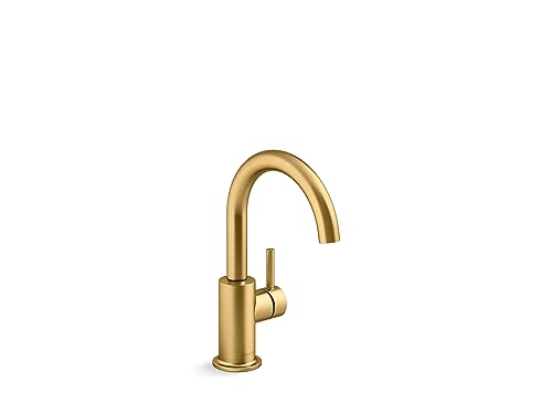 Kohler 26369-2MB K-26369-2MB Comtemporary Beverage Faucet, Vibrant Brushed Moderne Brass