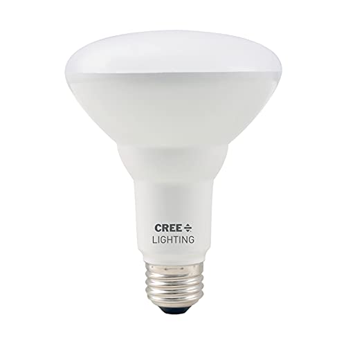 Cree Lighting Basic BR30 65W Equivalent LED Bulb, 650 lumens, Dimmable, Soft White 2700K, 15,000 Hour Rated Life, 80 CRI, Good for Enclosed | 2-Pack (BR30-65W-B1-27K-E26-U2)