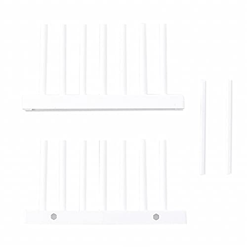 Bundle of Creative Grids Log Cabin Trim Tool for 8' Finished Blocks Quilt Ruler (CGRJAW1) and Rising Star Log Cabin Pattern by Cut Loose Press