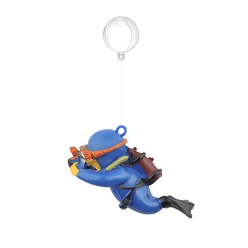 onesimcr Floating Fish Tank Decorations, Aquarium Decorations, Lovely Diver Fish Tank Decorations, Floating Device Fish Tank Accessories，Suitable for All Kinds of Fish Tanks