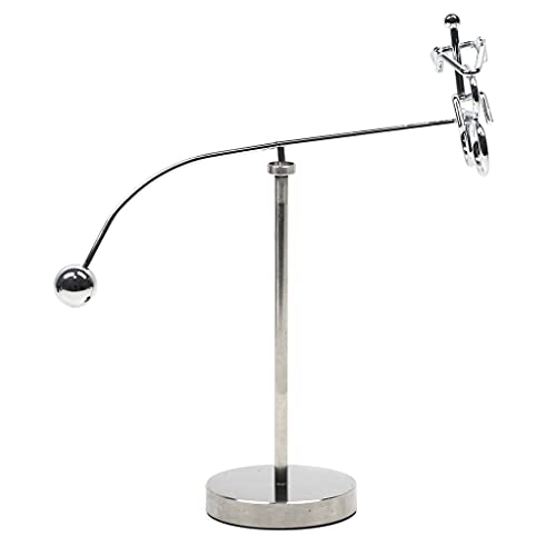 MagicTech Steel Balance Toy Balancing Tumbler Toy Kinetic Art Balance Toy Decompressive Science Psychology Home Offic Decor Desk Toy PH03