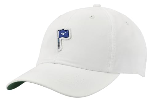 Mizuno Standard Pin High Relaxed Golf Cap, White