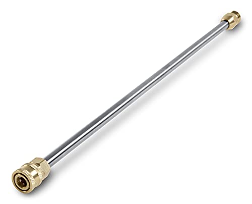 Kärcher - Universal 24' Stainless Steel Spray Wand Lance - For Power Pressure Washers - 4000 PSI - Quick-Connect/M22
