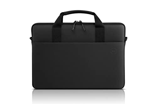 Dell 11-14 EcoLoop Pro Sleeve - CV5423 - Organizer, Front Zippered Pocket, Weather-resistant, Luggage Pass Through, Padded Carry Handles, Detachable Shoulder Strap, Nylex Lining Material - Black