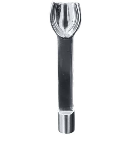 Mini Stainless Steel Scoop and Tamp Tool for Dry Herbs Spices Powder Salt Glitter Brocoli