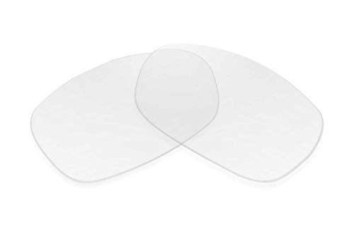 Sunglass Fix Bolle Vigilante Replacement Lenses - Compatible with Bolle Vigilante 74mm Frames (Non-Polarized Blue Blocker Clear Hardcoat Pair |Cat0-10%|100% UV|)