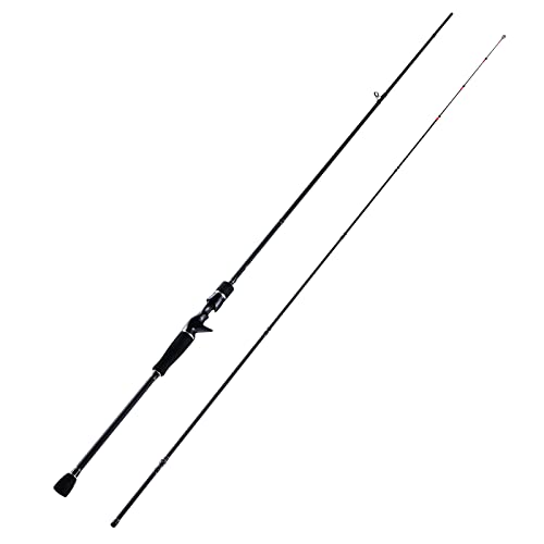 Goture 2 Pieces Ultralight Fishing Rod, Ultra Light Spinning Rod Ultralight 7', Trout Rods, Graphite Lightweight for Trout, Crappie, Panfish