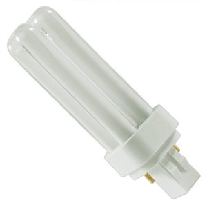 SYLVANIA #21120 CF13DD/841 13 watt Double-Tube Compact Fluorescent Lamp, 2-Pin (GX23-2) Base, 4100K, 780 lumens, 10,000hr Life