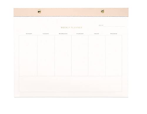 Sugar Paper Essentials Undated Weekly Planning Pad, 8.5' x 10.5'