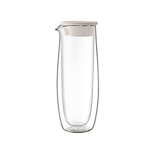 Villeroy & Boch - 1172437241 Villeroy & Boch Artesano Hot Beverages Glass Carafe with Lid, 33.75 oz, Crystal Glass, Clear