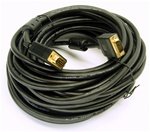 50 Ft SVGA Super VGA M/M Monitor (For In-Wall Installation) Cable w/ ferrites (Gold Plated)