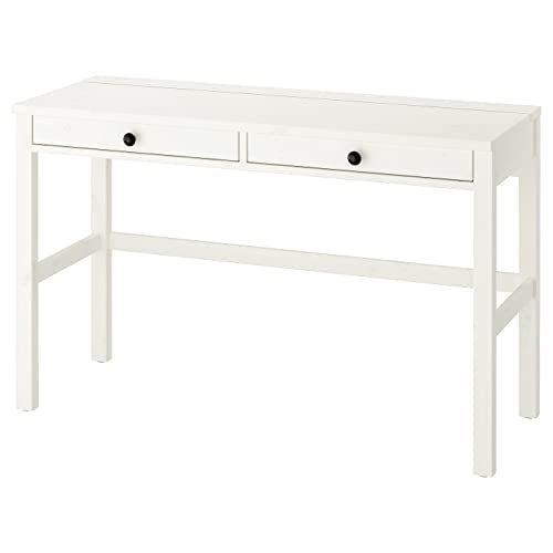 IKEA Hemnes Desk with 2 Drawers White Stain Size 47 1/4x18 1/2' 903.632.23