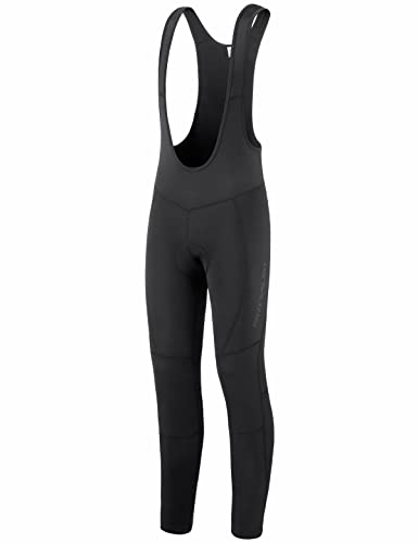 Przewalski Men's Cycling Bib Pants 4D Padded Bike Thermal Bib Tights Leggings Riding Bike Bib Tights