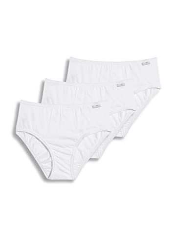 Jockey Women's Underwear Elance Bikini - 3 Pack, White, 7
