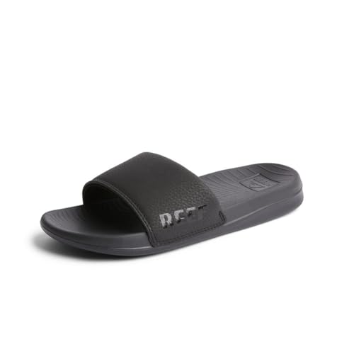 Reef Women's Fashion Casual Slide Sandal, Black, 7 us