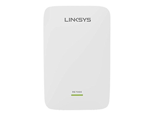 Linksys WiFi Extender, WiFi 5 Range Booster, Dual-Band Booster, 2,500 Sq. ft Coverage, Speeds up to (AC1900) 1.9Gbps - RE7000