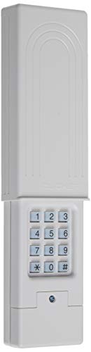 CHAMBERLAIN Clicker Keyless Entry KLIK2U-P2, Works with Chamberlain, LiftMaster, Craftsman, Genie and More, Security +2.0 Compatible Garage Door Opener Keypad, White