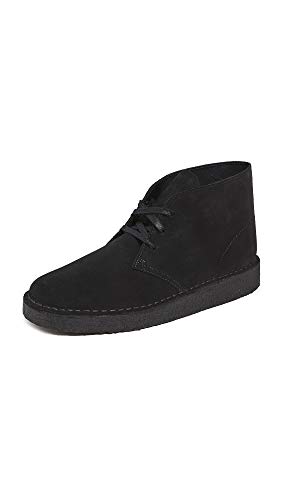 Clarks Desert Coal Black Suede 9 D (M)