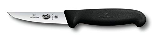 Victorinox Fibrox 4-Inch Boning Knife with Straight Edge and Black Handle