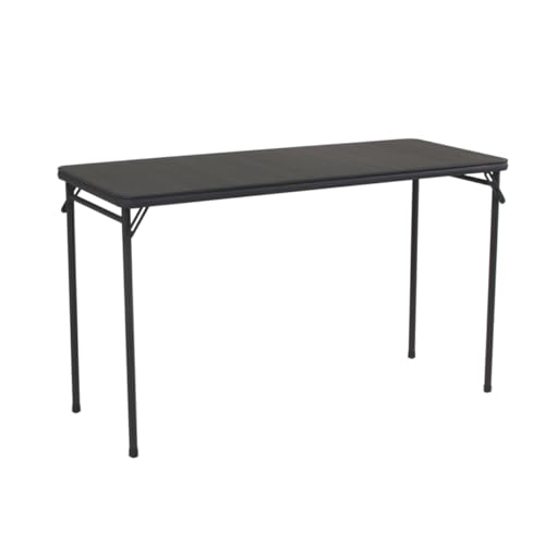 COSCO 20' x 48' Vinyl Top Folding Table, Black