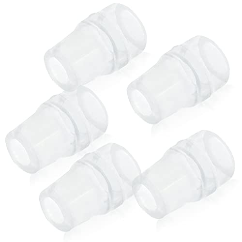 Samorillo 5-Pack Replacement Bite Valve Nozzles Compatible with Osprey, Nathan & Hydrapak Hydration Reservoirs - BPA-Free, Phthalate-Free, Lead-Free Silicone Sheaths