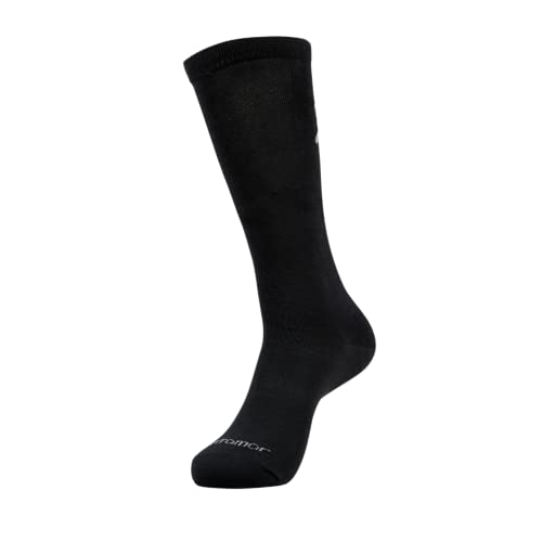 Terramar Thermasilk Sock Liner, Black, Medium/9-11