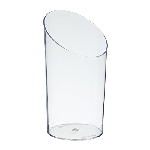 Juvale 50-Pack Plastic Dessert Cups, Mini Appetizer Cups for Parties, Weddings, and Anniversaries, Shot Glasses for Ice Cream, Parfaits, Samples, Disposable (Clear, 2.5 oz)