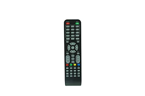 HCDZ Replacement Remote Control for GPX TDE1982 TE1982 TE2382 TL1920B TL1920 TE1980B TE1384B TE3213B TDE3253B Smart LCD LED HDTV TV