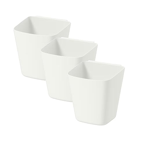 Sunnersta Hanging Container, Trolley and Mini-Kitchen, White, Set of 3 for Ikea