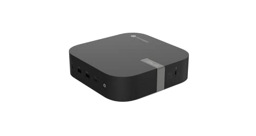 ASUS Chromebox 5 with Intel Core i3-1220P Processor, 8GB Memory, M.2 128G NVMe SSD, Dual HDMI, one DP, Gigabit LAN, WiFi 6E, Thunderbolt  4, Chrome OS, VESA Mount,BLACK