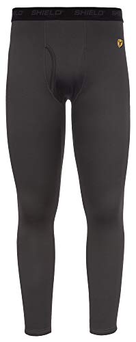 Scent Blocker Shield Series Koretec Heavyweight Men's Thermal Underwear Bottoms (Charcoal, Large)