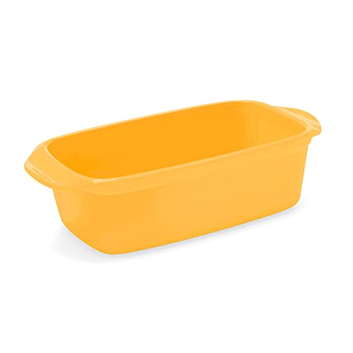 Chantal Classic Ceramic 1.5 quart Loaf Pan, 9' x 4.75' x 2.75', Marigold (93A-LF22 MY)